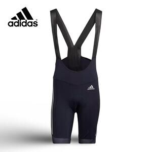 ADIDAS Men's Cycling Padded Bib Shorts - Legend Ink/Navy Blue - Size XL